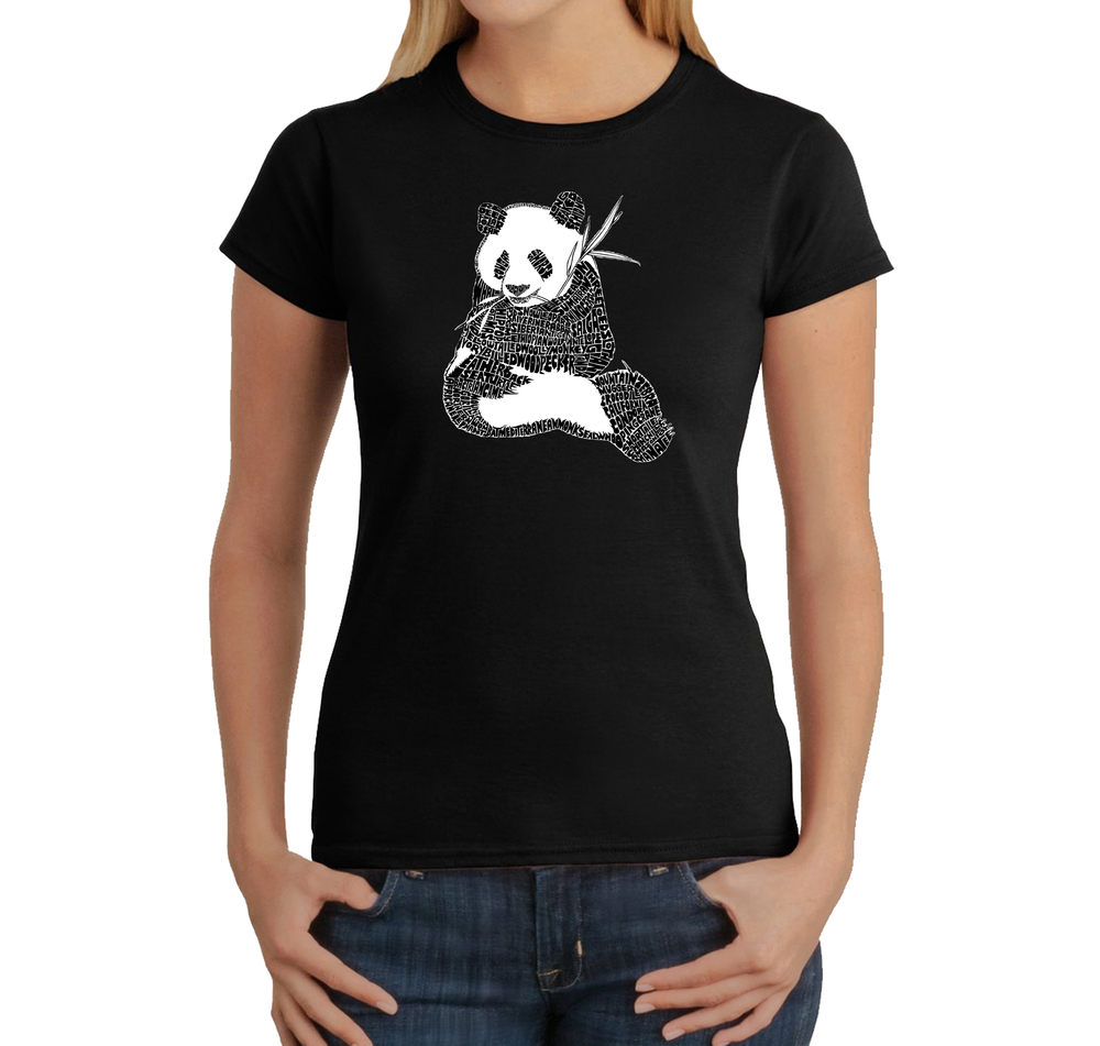 Women's Word Art T-Shirt - ENDANGERED SPECIES
